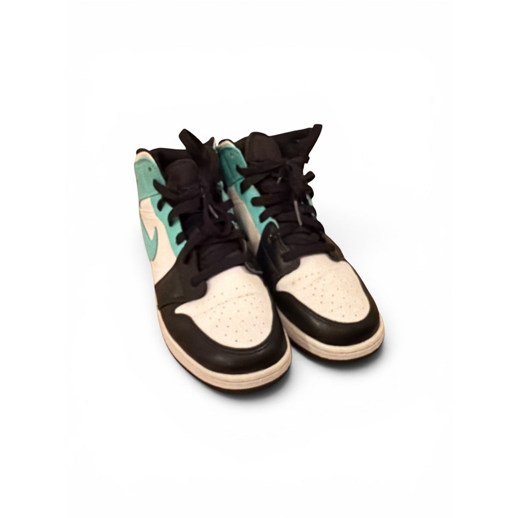 Nike Air Jordan 1 Mid Sneakers Tropical Twist Colorway 6.5Y