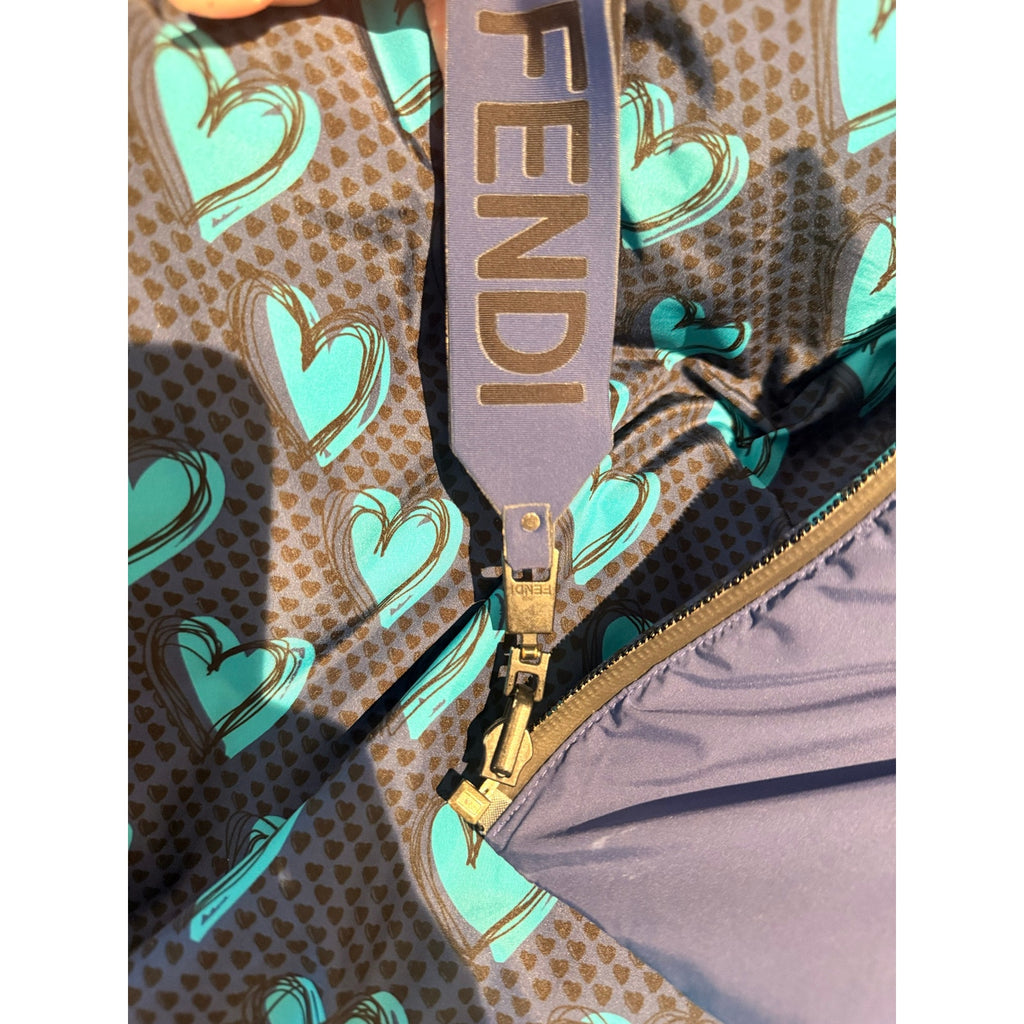 Fendi Monster Eye Down Hooded Puffer IT 40 / US 4
