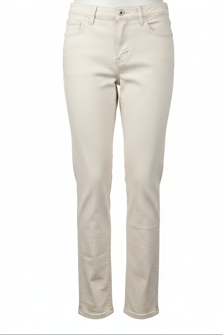 Joe's Jeans Off-White Skinny Ankle Jeans Size 28