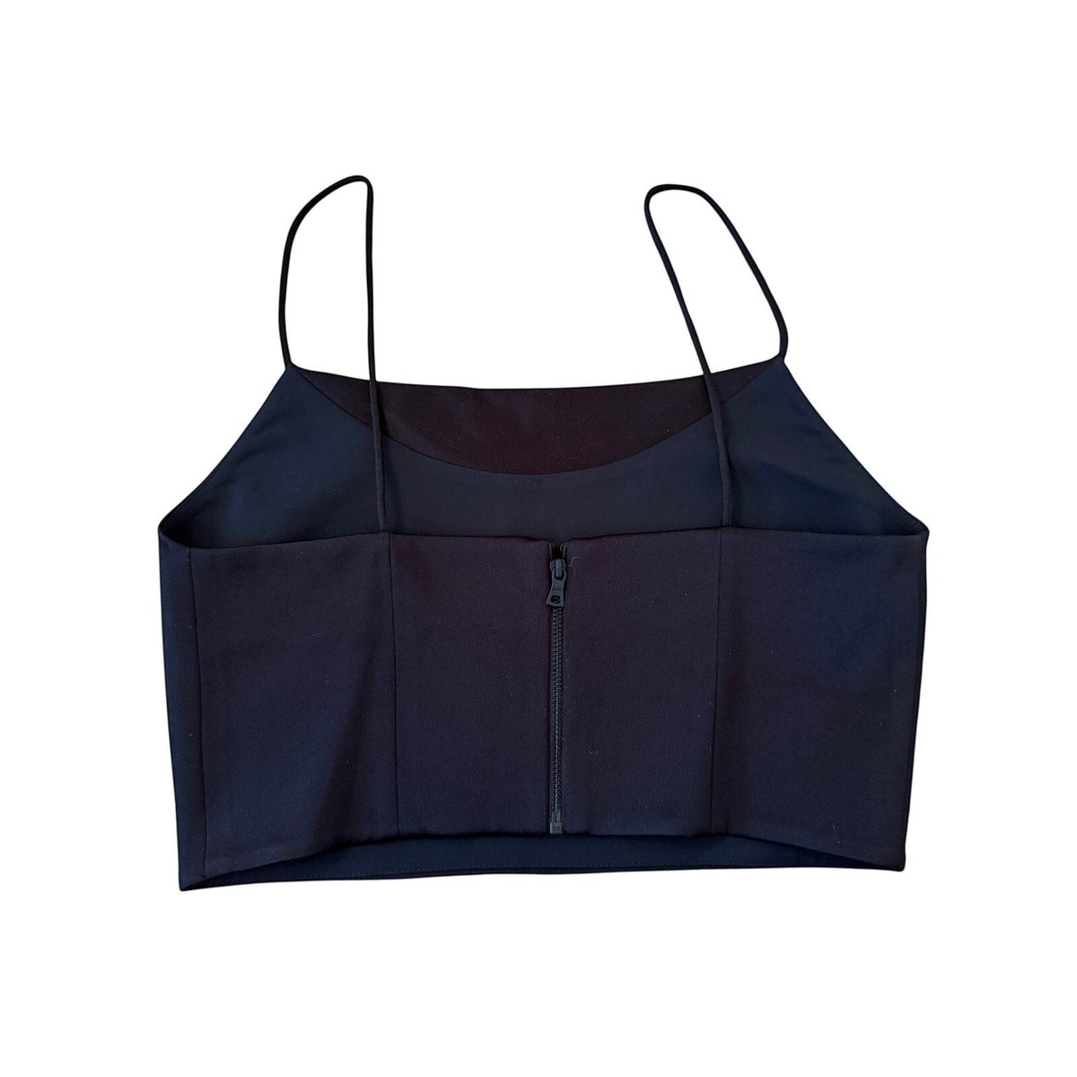 Alice & Olivia Black Classic Black Cami Top S/P
