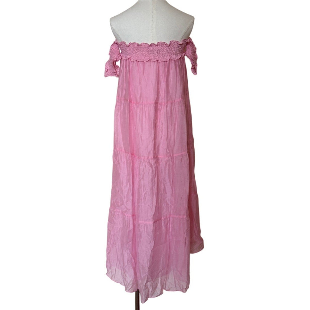 Amanda Uprichard Pink Siesta Sleeveless Mini Dress L