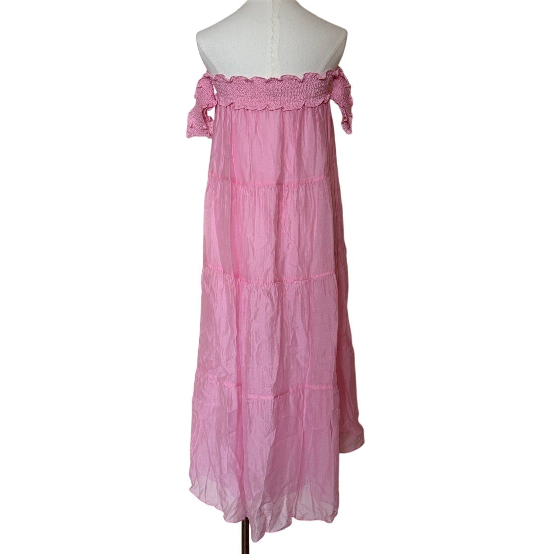 Amanda Uprichard Pink Siesta Sleeveless Mini Dress L