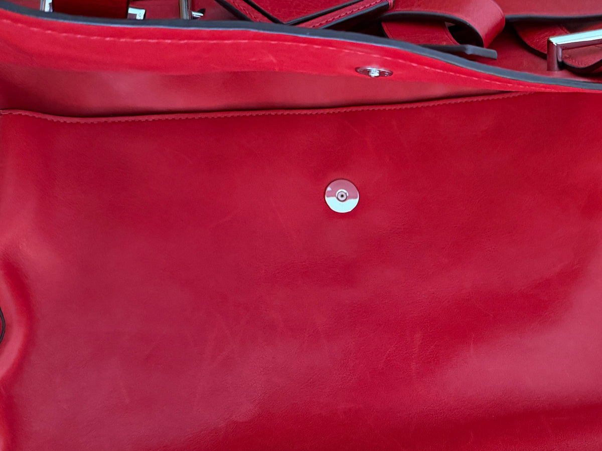 Reed Krakoff Vibrant Red Boxer Bag Handbag