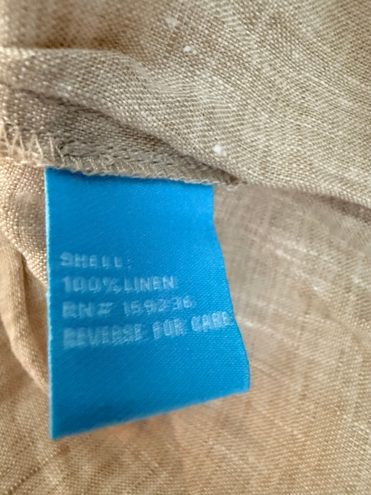 J.McLaughlin Tan Christa Linen Dress - S