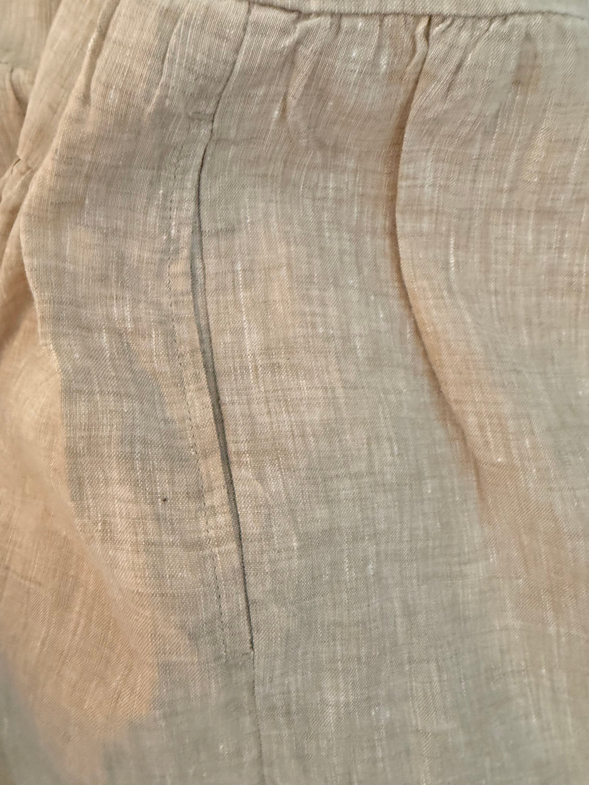 J.McLaughlin Tan Christa Linen Dress - S