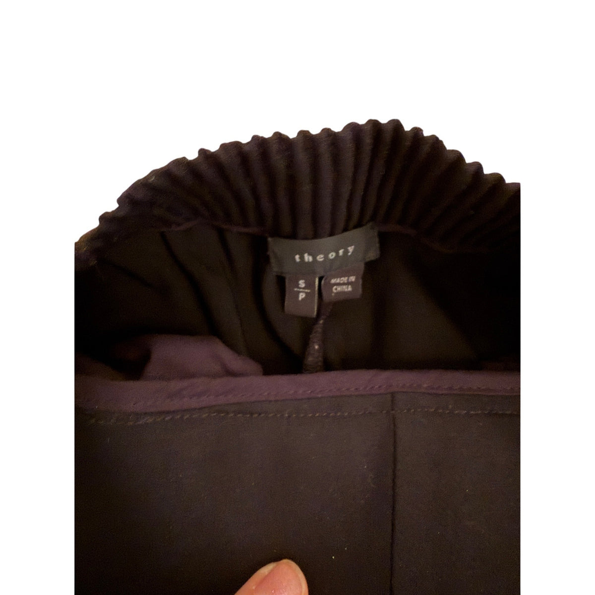 Theory Black Persha Trousers S