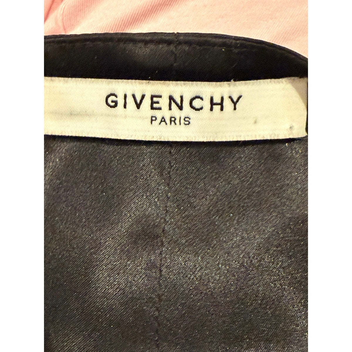 Givenchy Paris Vintage Black Silk Cowl Neck Top 38 US 6