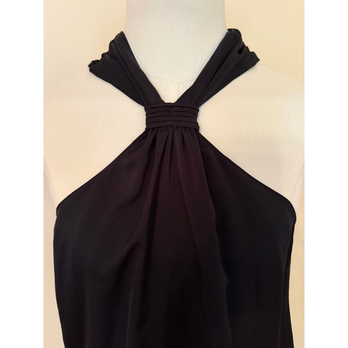 Ramy Brook New York Black Smock Waist Top - S/P
