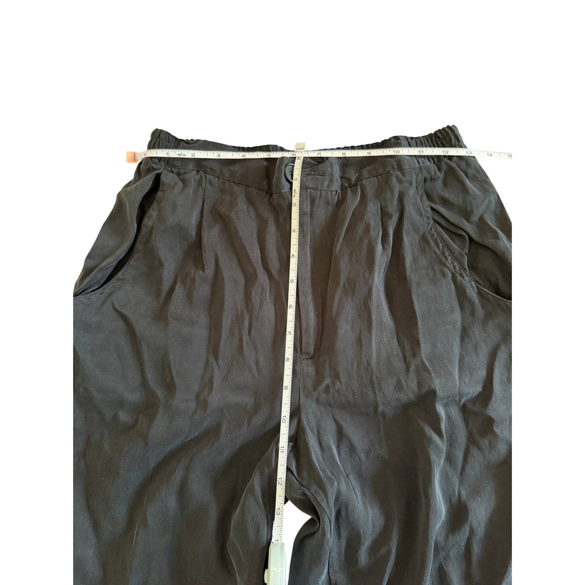 Djerf Avenue Black Lightweight Cotton "You're an Angel" Pants - Medium