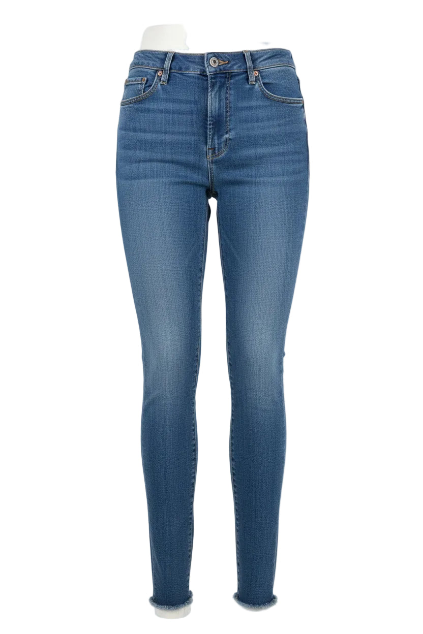 Mother Walking on Coals The Stunner Zip Ankle Fray Jeans Size 29