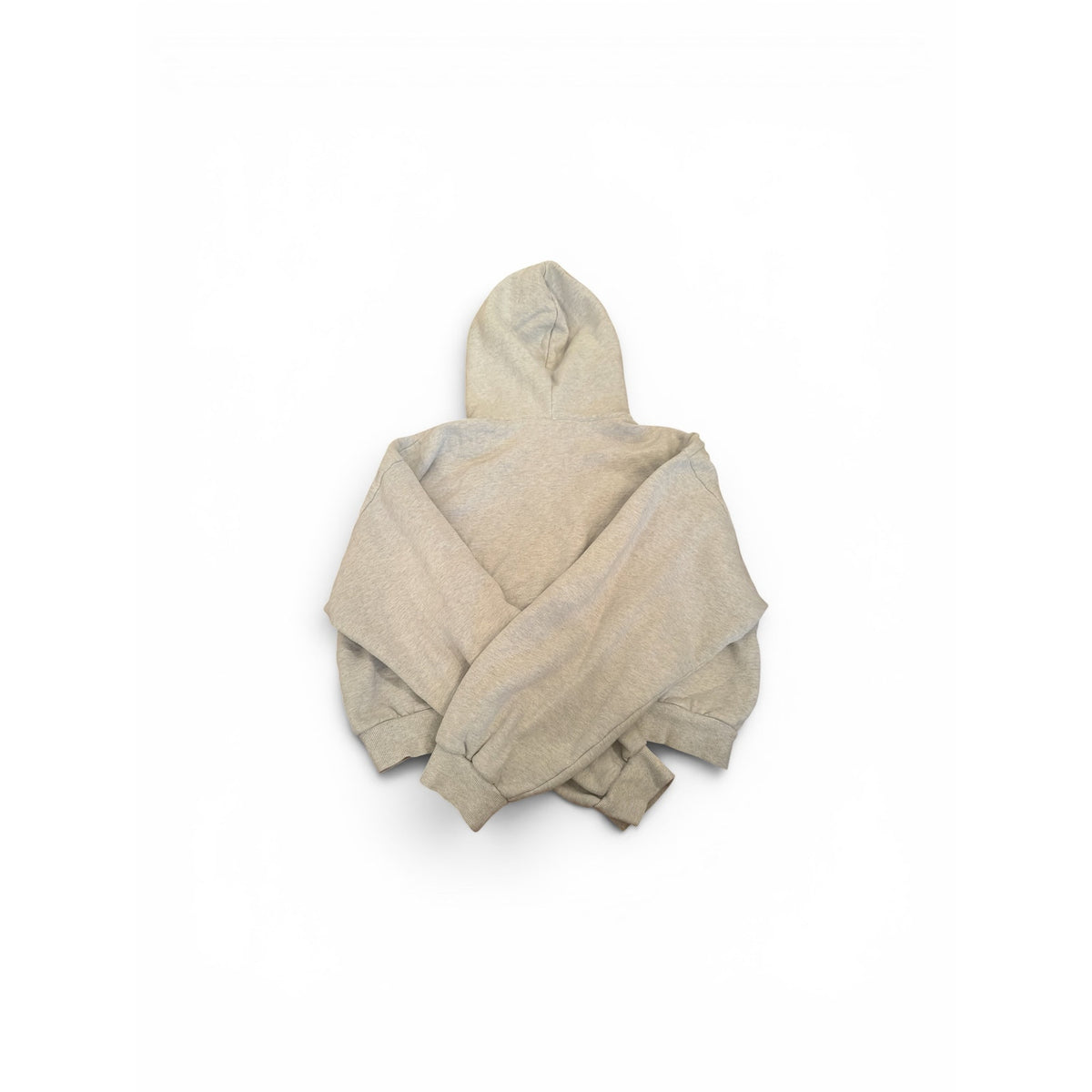 Aritzia Grey Mega Fit Cozy Fleece Zip Hoodie Large