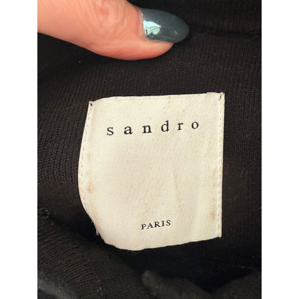 Sandro Paris x Smiley Originals Give Back Love Cropped Cardigan - Size M