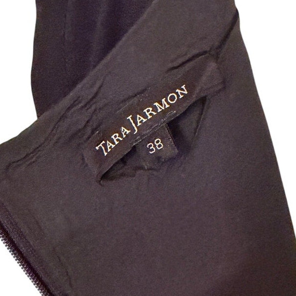Tara Jarmon Black Sleeveless Sheath Dress Size (FR 38/US 6)