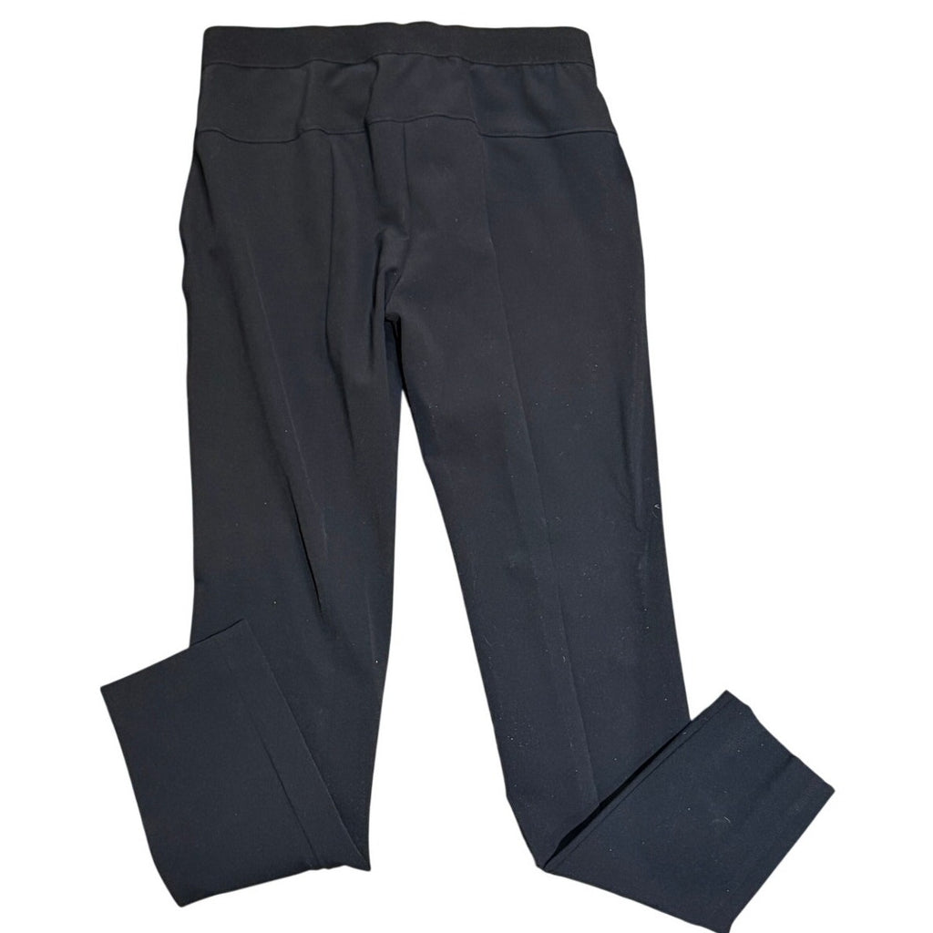 Veronica Beard Black Tailored Cropped Pull-On Pants Size 6