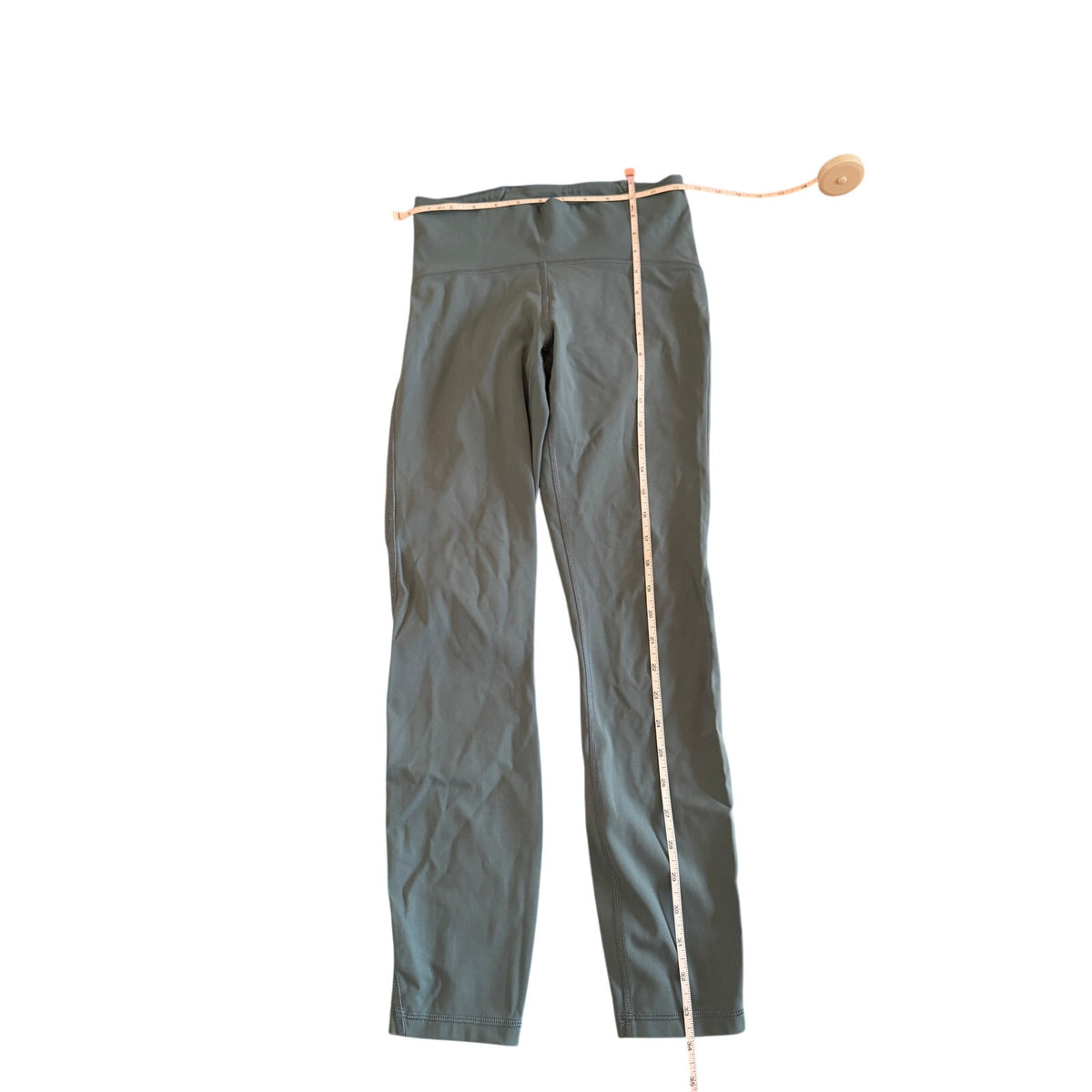 Lululemon Blue/Grey Athletic Pant Pockets Adjustable - Small