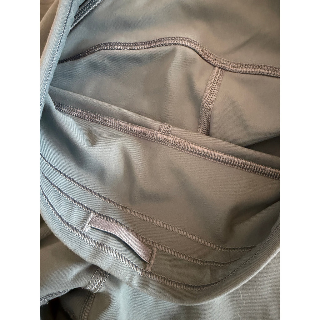 Lululemon Blue/Grey Athletic Pant Pockets Adjustable - Small