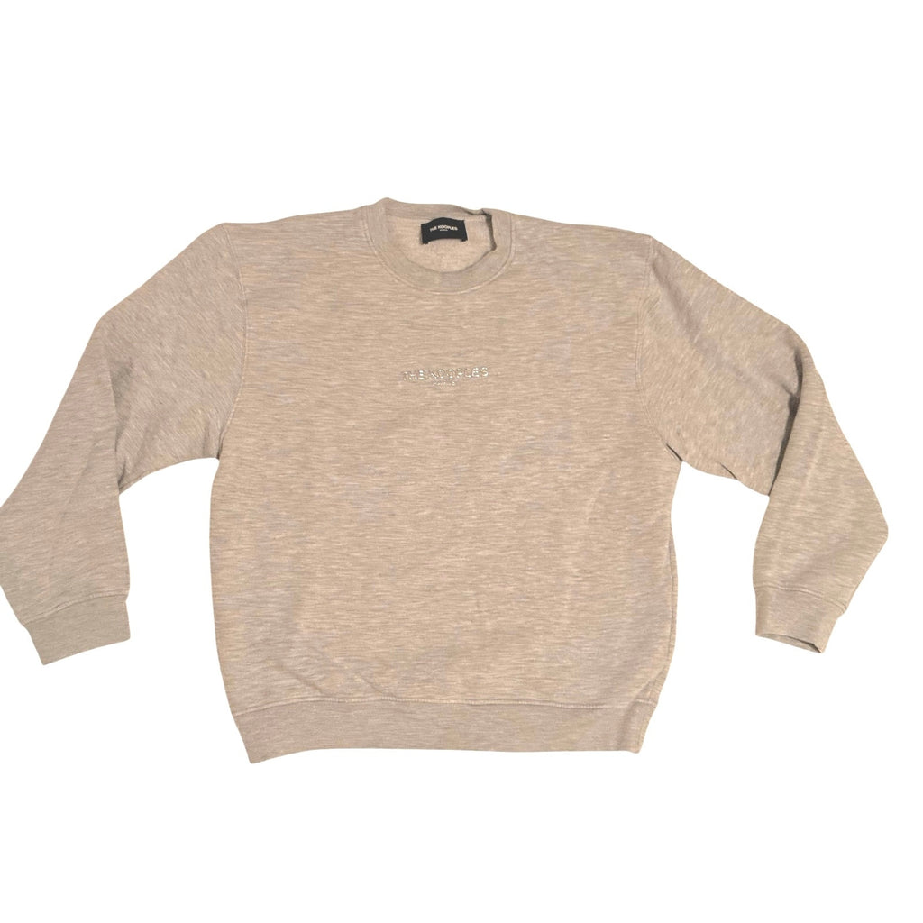 The Kooples Paris Gray Logo Sweatshirt French 2 US Med