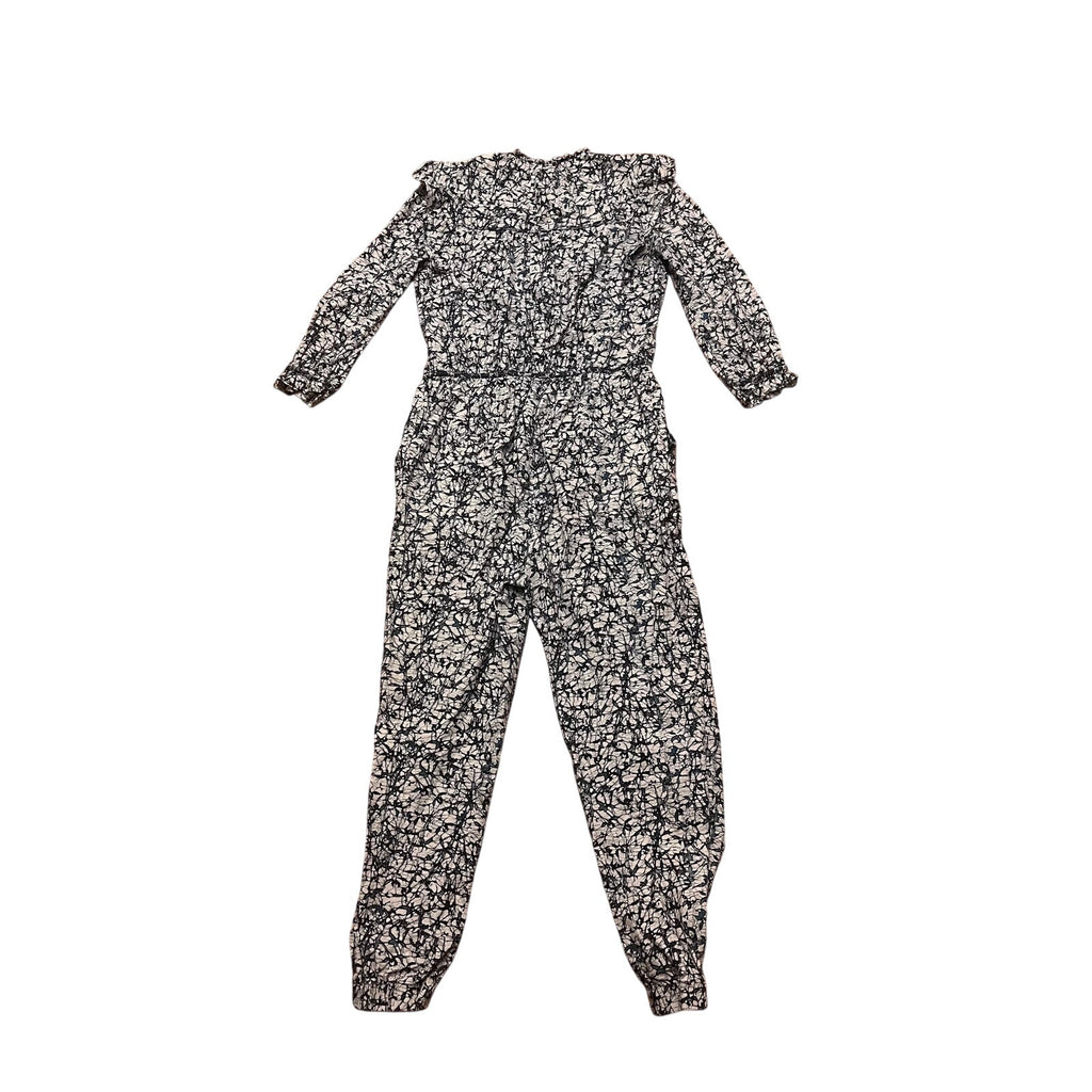 Veronica Beard Blue Tanay Batik Print Jumpsuit Size 6