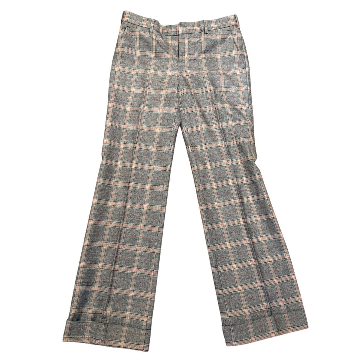 L.A.M.B. Brown Plaid Where Did My Lamb Go? Wool Trousers Size 4