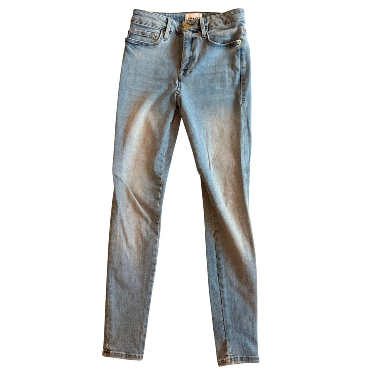 Frame Caspio Blue Le One Skinny Jeans Size 1 (Flex Fits 25-29)