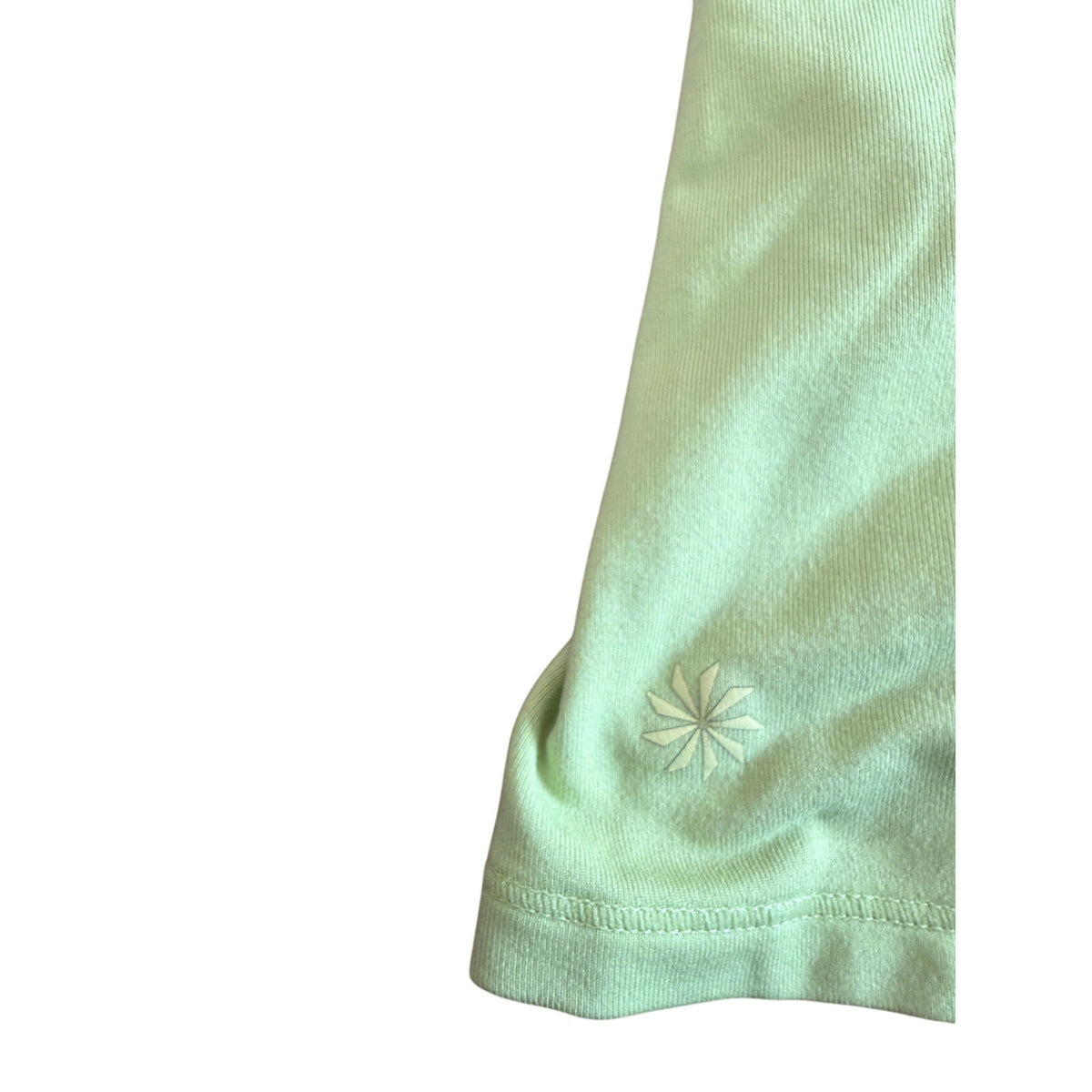 Lululemon Athletica Top Chartreuse Sheer Racerback - S