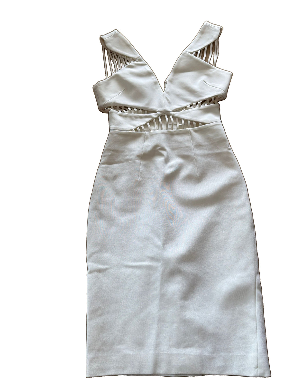 Cushnie et Ochs White Runway Cut-Out Dress Size 2 - Image 7