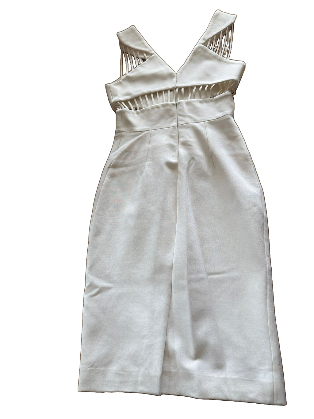 Cushnie et Ochs White Runway Cut-Out Dress Size 2 - Image 8