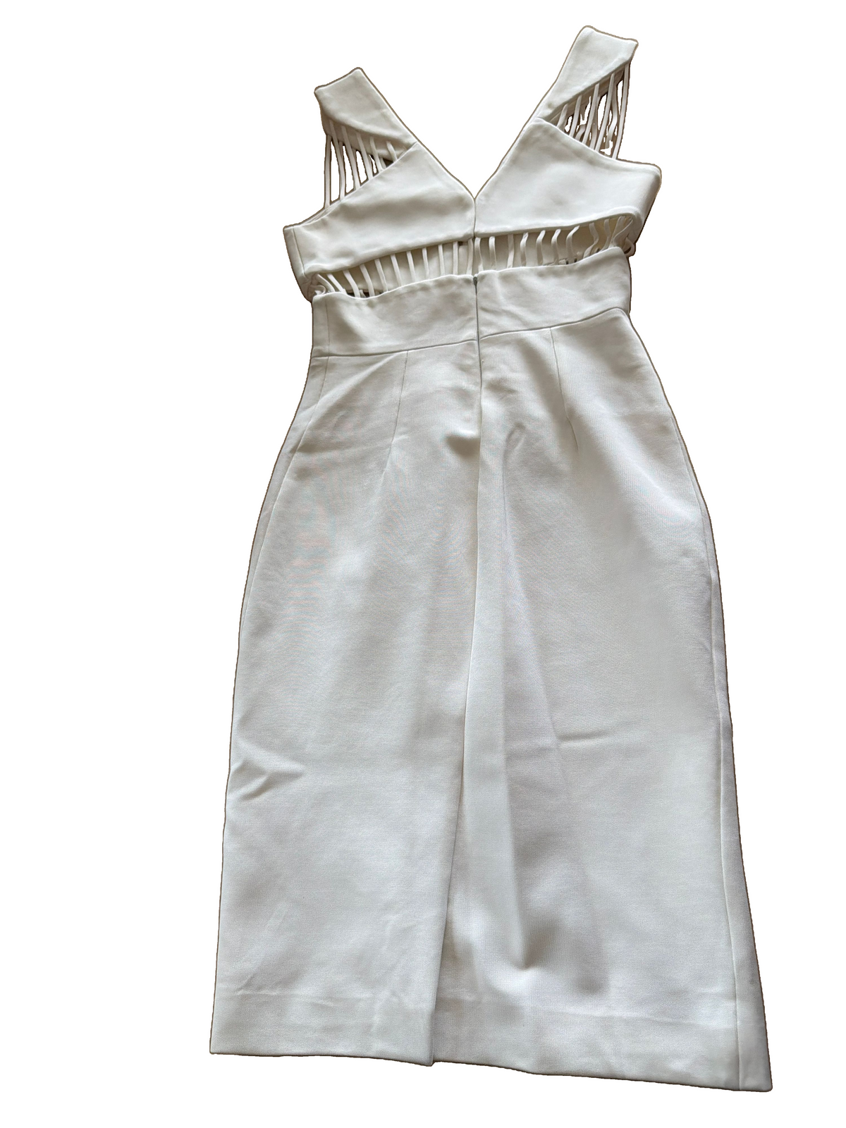 Cushnie et Ochs White Runway Cut-Out Dress Size 2 - Image 8