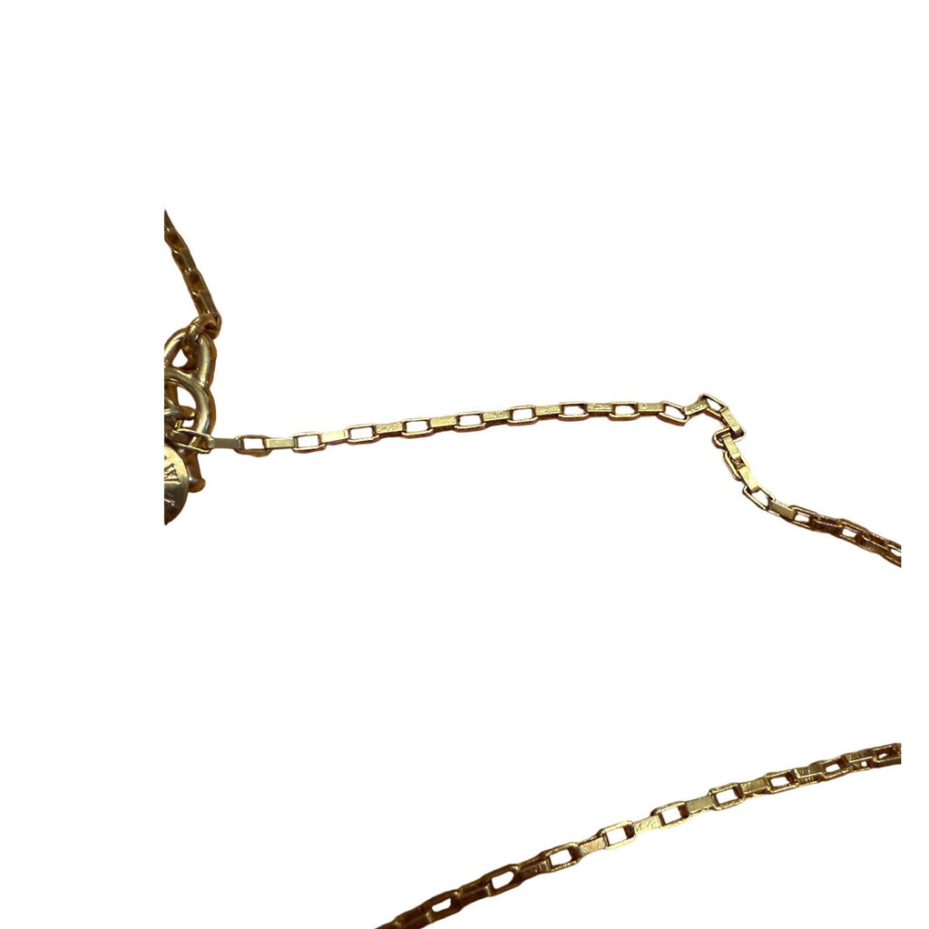 J.Crew Various Size Gold Ball on Gold Chain 21" Necklace