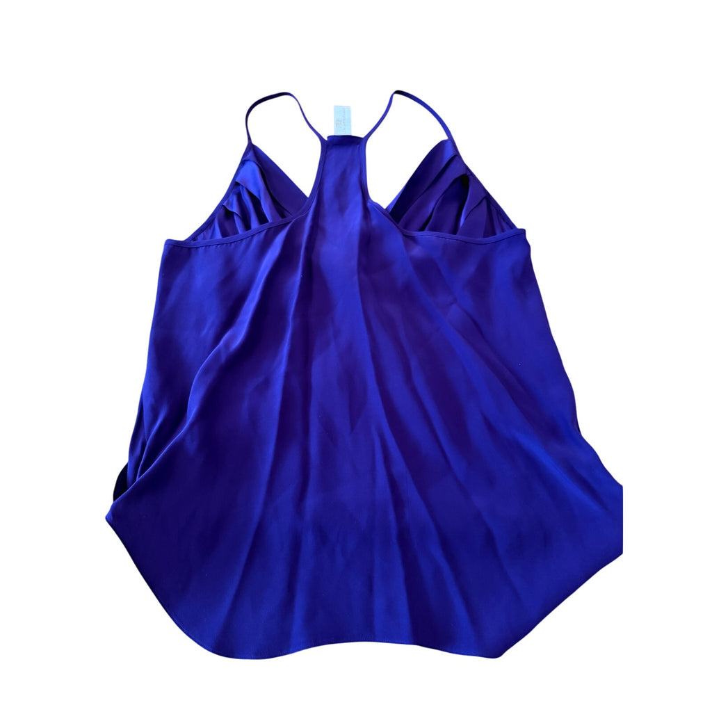 Amanda Uprichard Purple Halter Blouse M