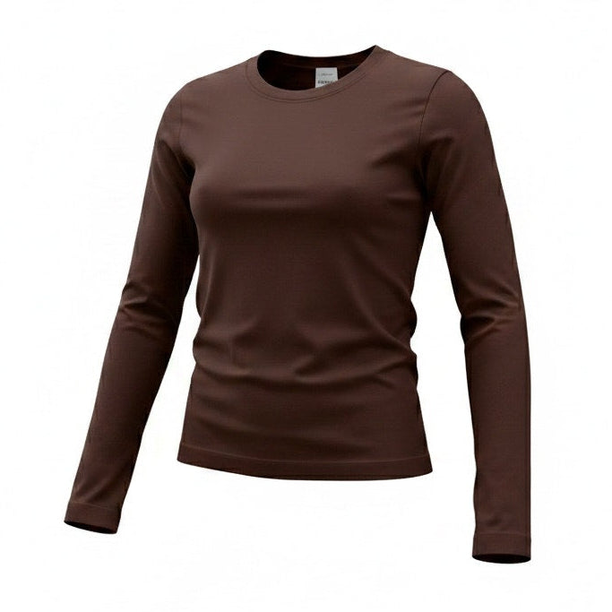 Aritzia Dark Burgundy Sunday Best SinchSeamless™ Crewneck T-Shirt S