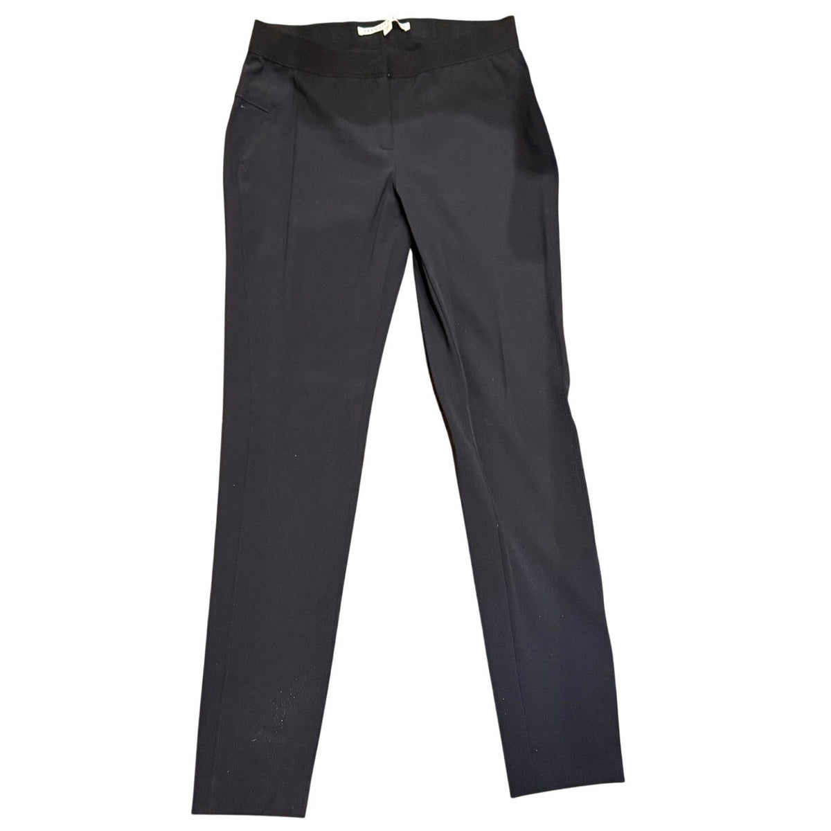 Veronica Beard Black Tailored Cropped Pull-On Pants Size 6
