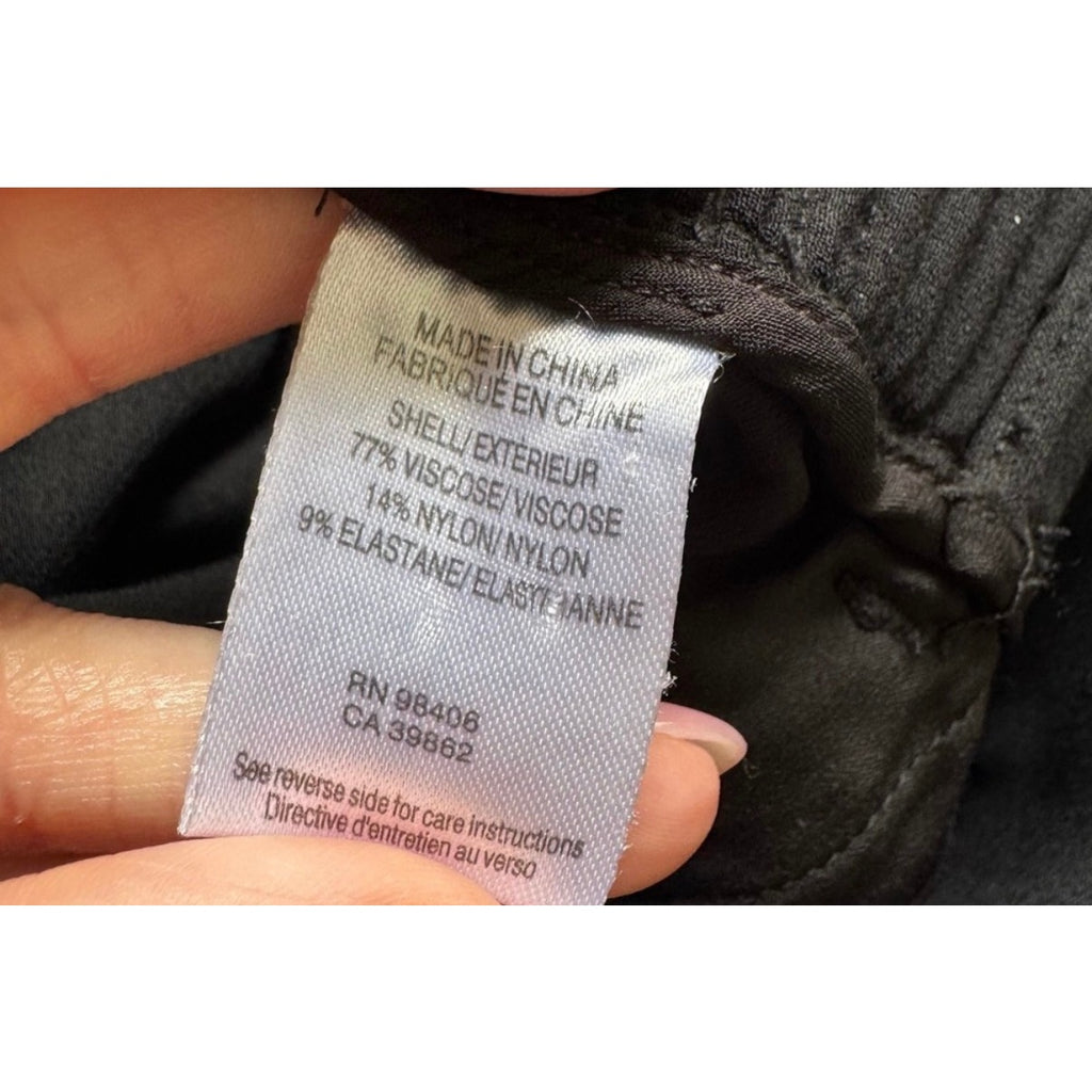 Theory Black Persha Trousers S