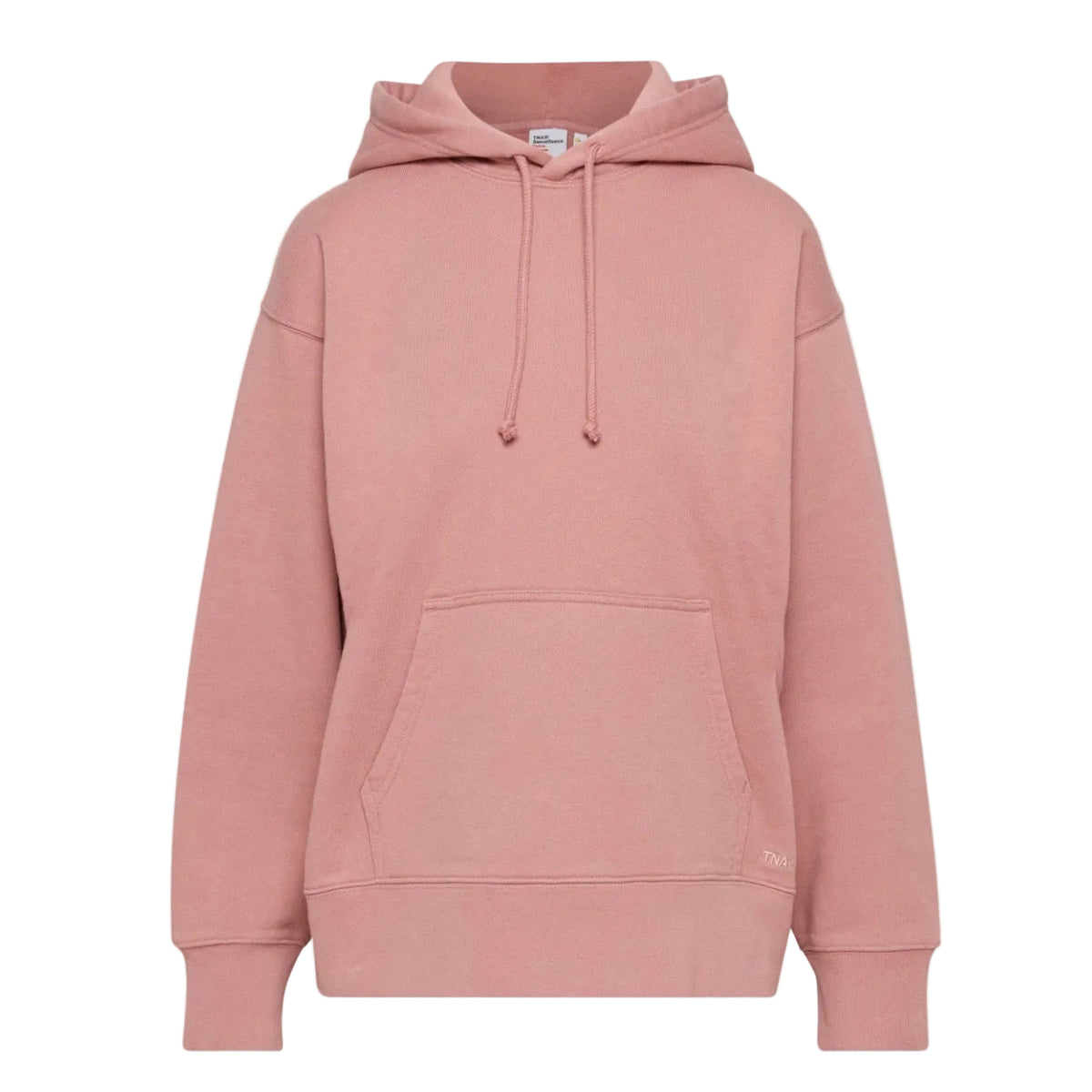 TNA Aritzia Cozy Fleece Boyfriend Hoodie Soft Pink XL
