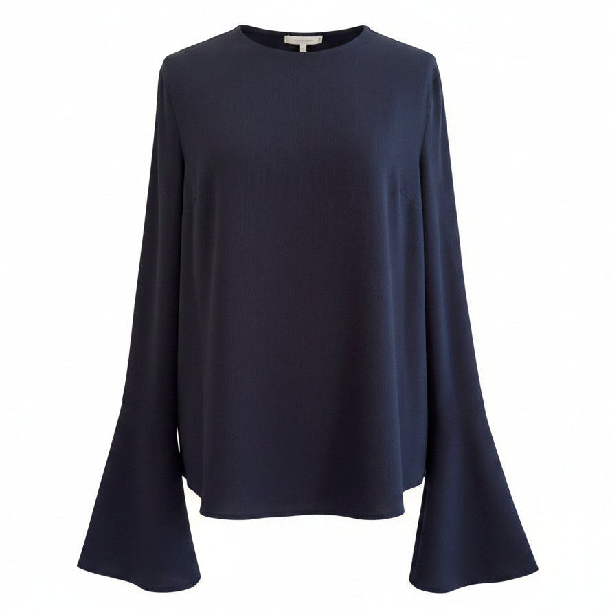 Cushnie et Ochs Grey Open Sleeve Blouse Size 8