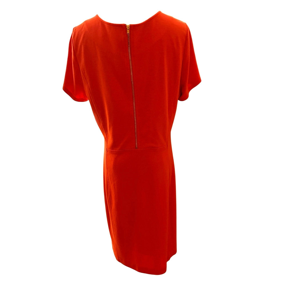 Cluny Orange Knit Dress Size 14