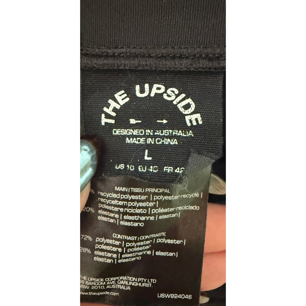 The Upside Black Contrast Jumpsuit L