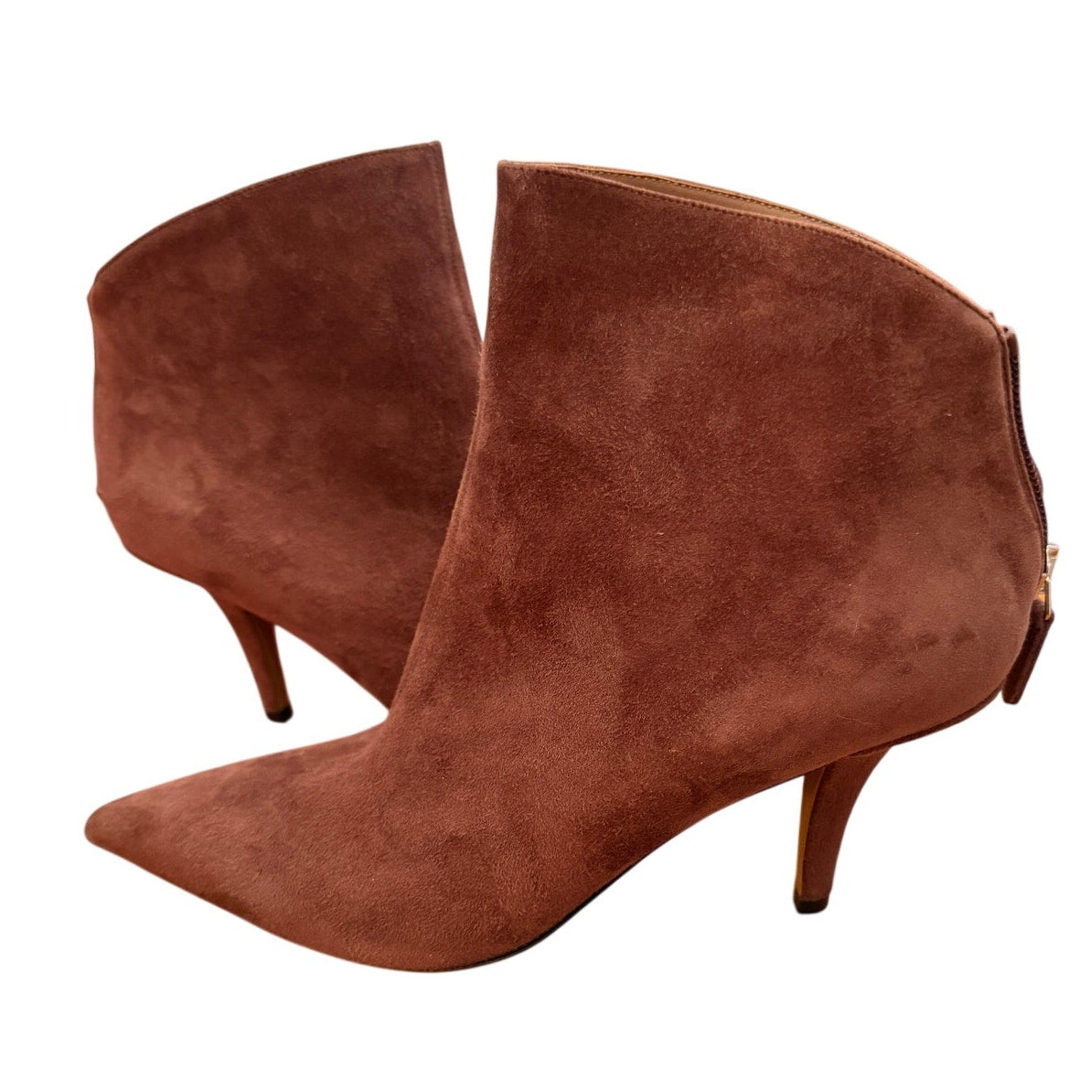 Paris Texas Mogano Jessica Ankle Boot 75 Suede Boots EU 39