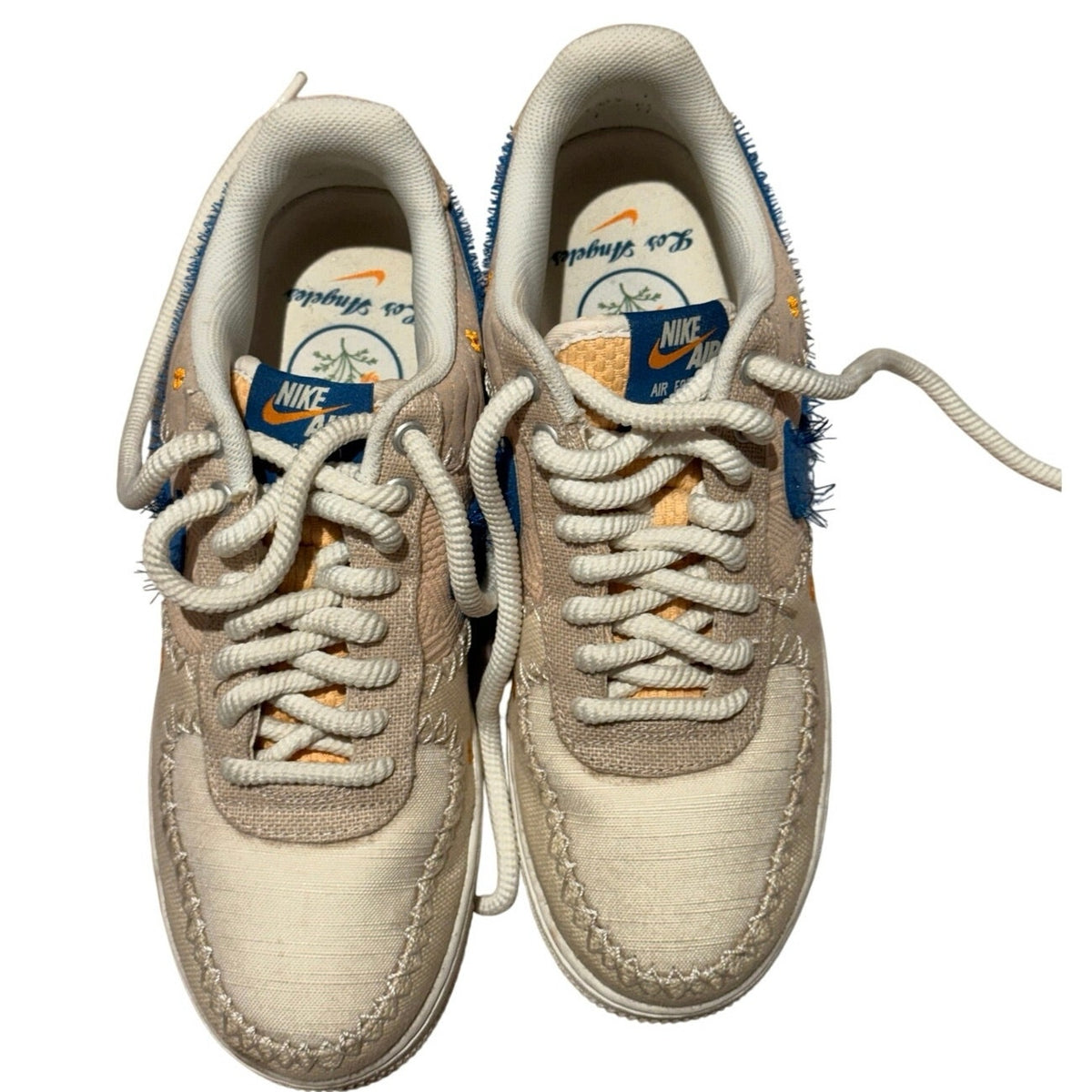 Nike Sail Air Force 1 '07 LA Flea Anniversary Sneakers Women's 11