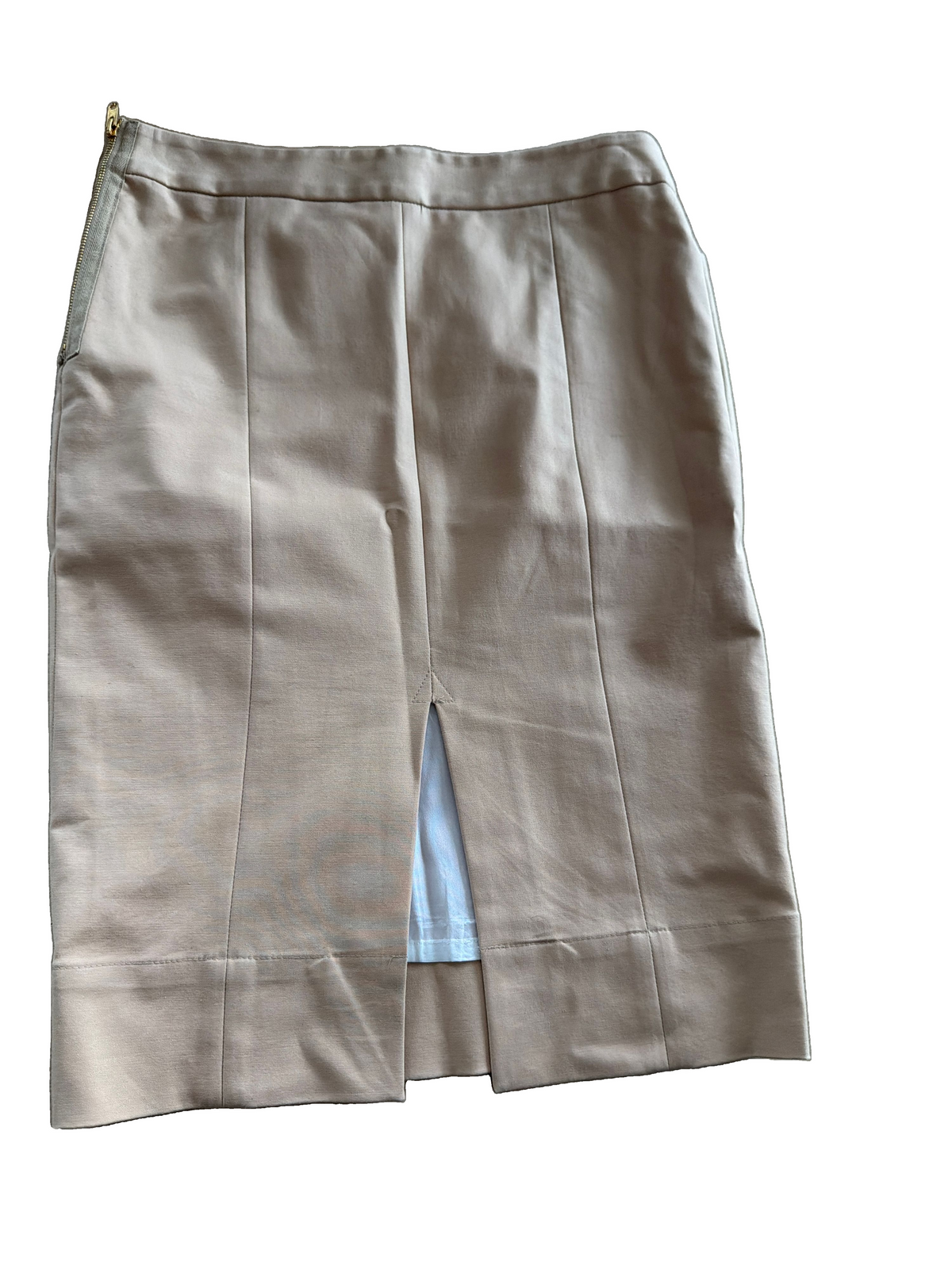 Joseph Tan/Beige Pencil Skirt Size 34 (US 4) - Image 3