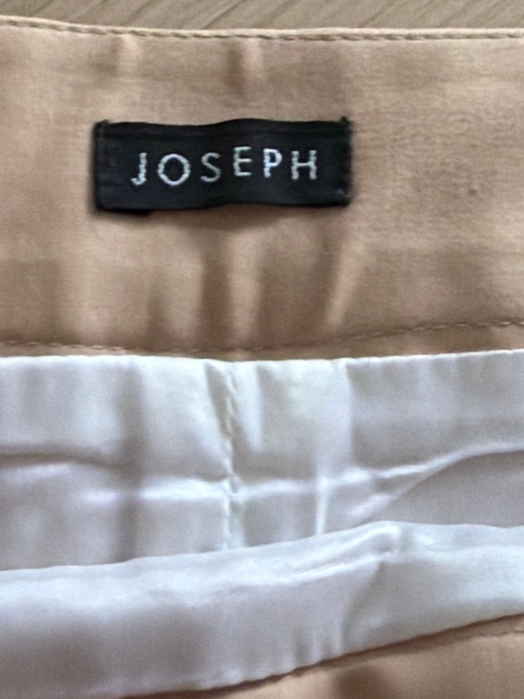 Joseph Tan/Beige Pencil Skirt Size 34 (US 4) - Image 4