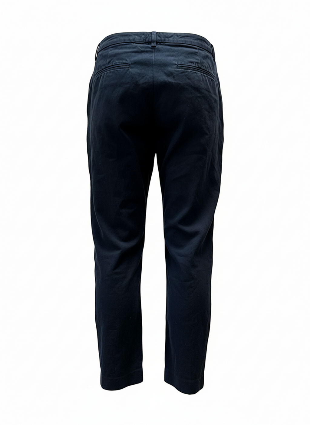 Nili Lotan Black Cotton Twill Single Pleat Pant Size 4 - Image 2
