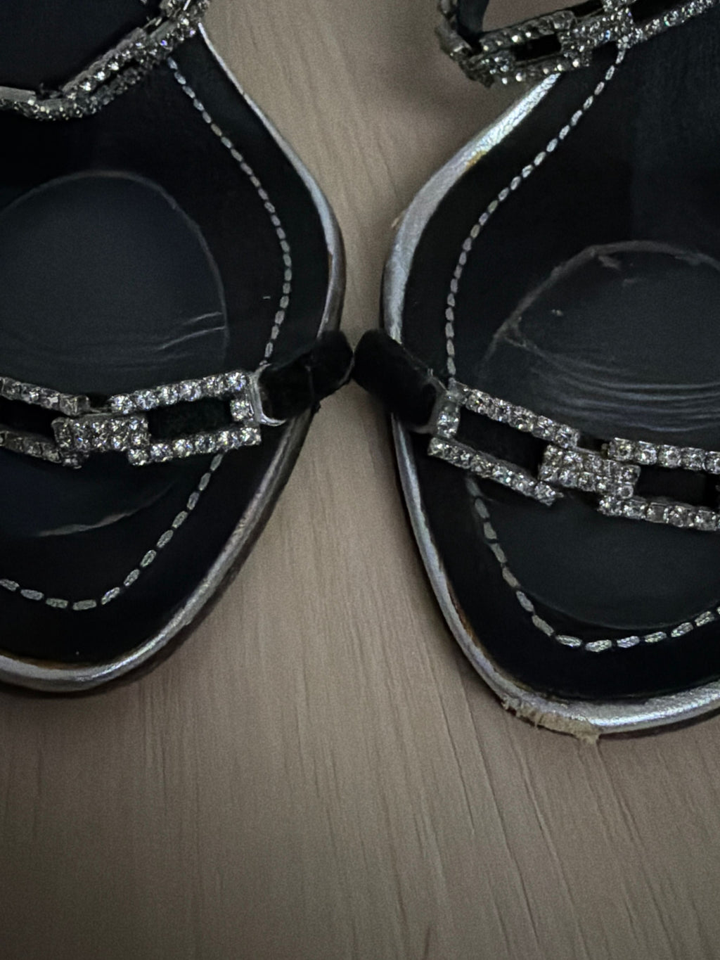 Rene Caovilla Crystal-Embellished Sandals EU 37/US 7 - Image 6