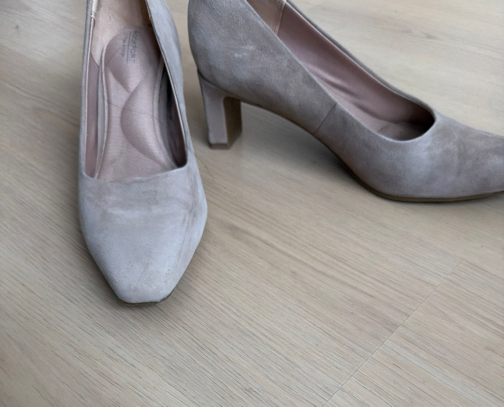 Rockport Total motion Blush Suede 2inch Heel size 7 - Image 4